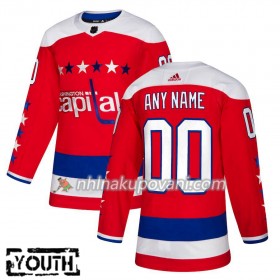 Washington Capitals Dresy Personalizované Alternate 2018-2019 Adidas Authentic - Dětské